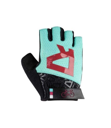Gants De Cyclisme Hilder Femme Noir Bleu Vert Radvik