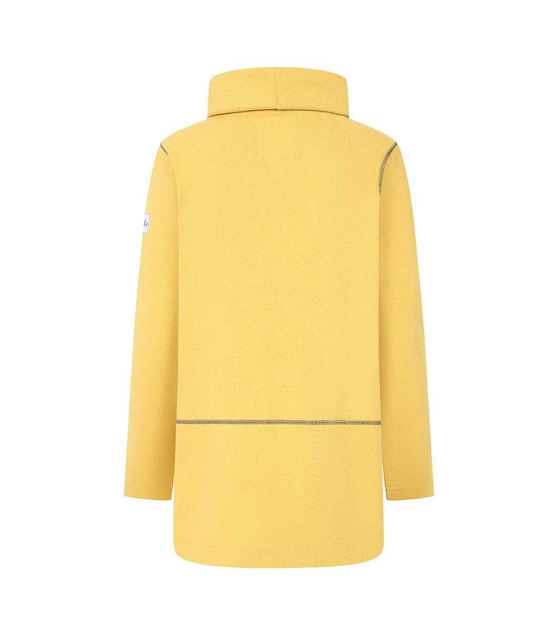 Womens/ladies Drawstring Sweatshirt Heather Lazy Jacks-2