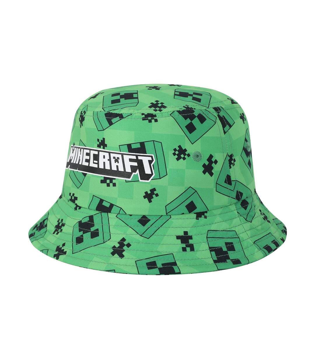 Bob Motif Creeper Vert Imprimé Graphique Minecraft-3