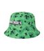 Bob Motif Creeper Vert Imprimé Graphique Minecraft-3