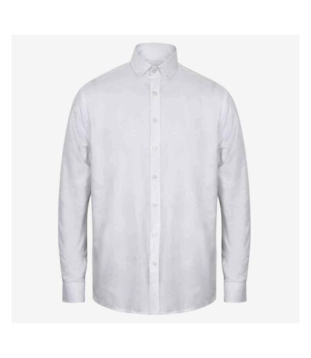 Chemise oxford hommes blanc Henbury Henbury