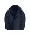 B&C - Veste parka 3 en 1 - Homme (Bleu marine) - UTRW4836