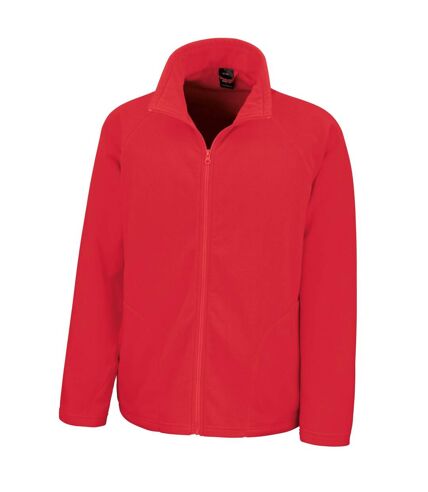 Result Core Mens Micron Anti Pill Fleece Jacket (Red)