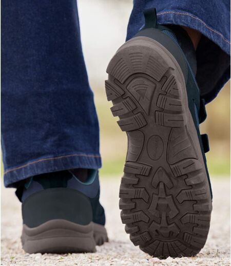 Men's Navy All-Terrain Shoes - Water-Repellent