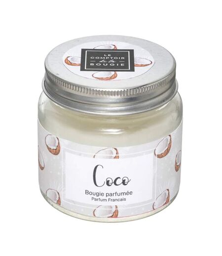 Bougie Parfumée en Verre Bocal 65g Coco