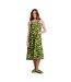 Robe d'été orla kiely femme vert Regatta