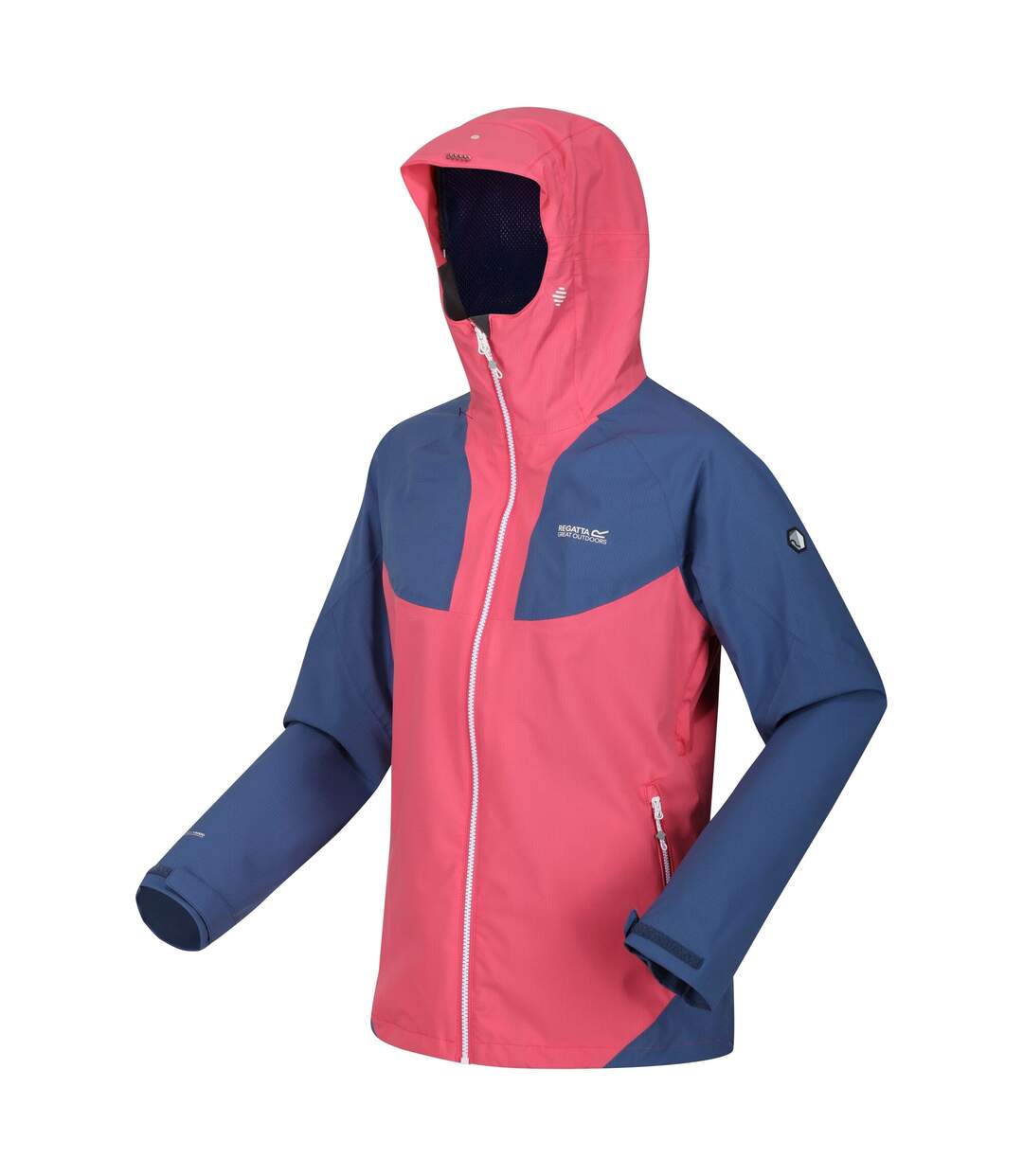 Veste imperméable raddick femme rose / denim Regatta-3