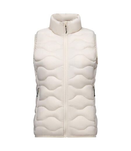 Doudoune Sans Manches Motif/style Matelassé Hydi Femme Beige Clair Regatta