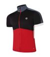 Dare 2B Mens Protraction II Recycled Lightweight Jersey (Danger Red/Black)