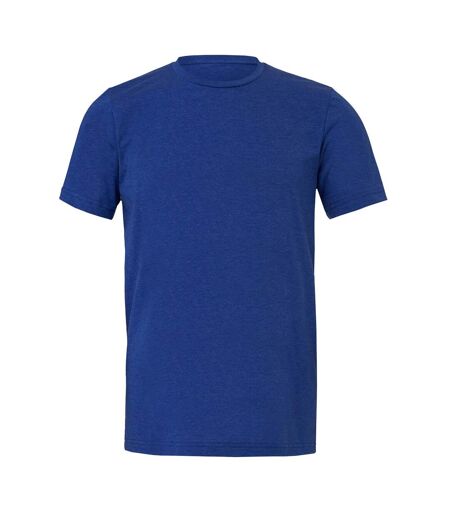 Unisex Adult T-shirt True Royal Heather Bella + Canvas