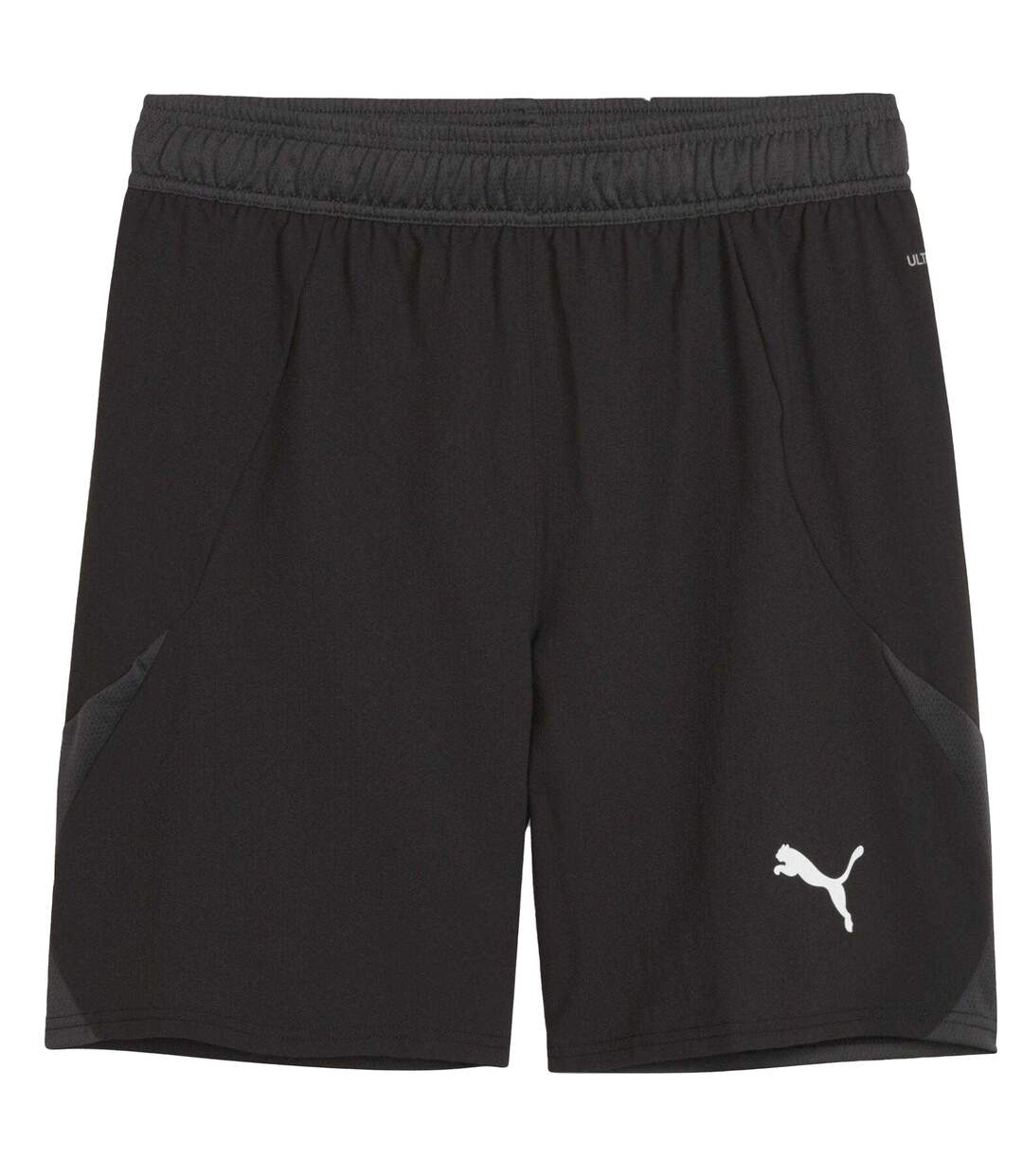 Mens Teamfinal Football Shorts Black White Puma-1