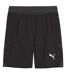 Mens Teamfinal Football Shorts Black White Puma-1
