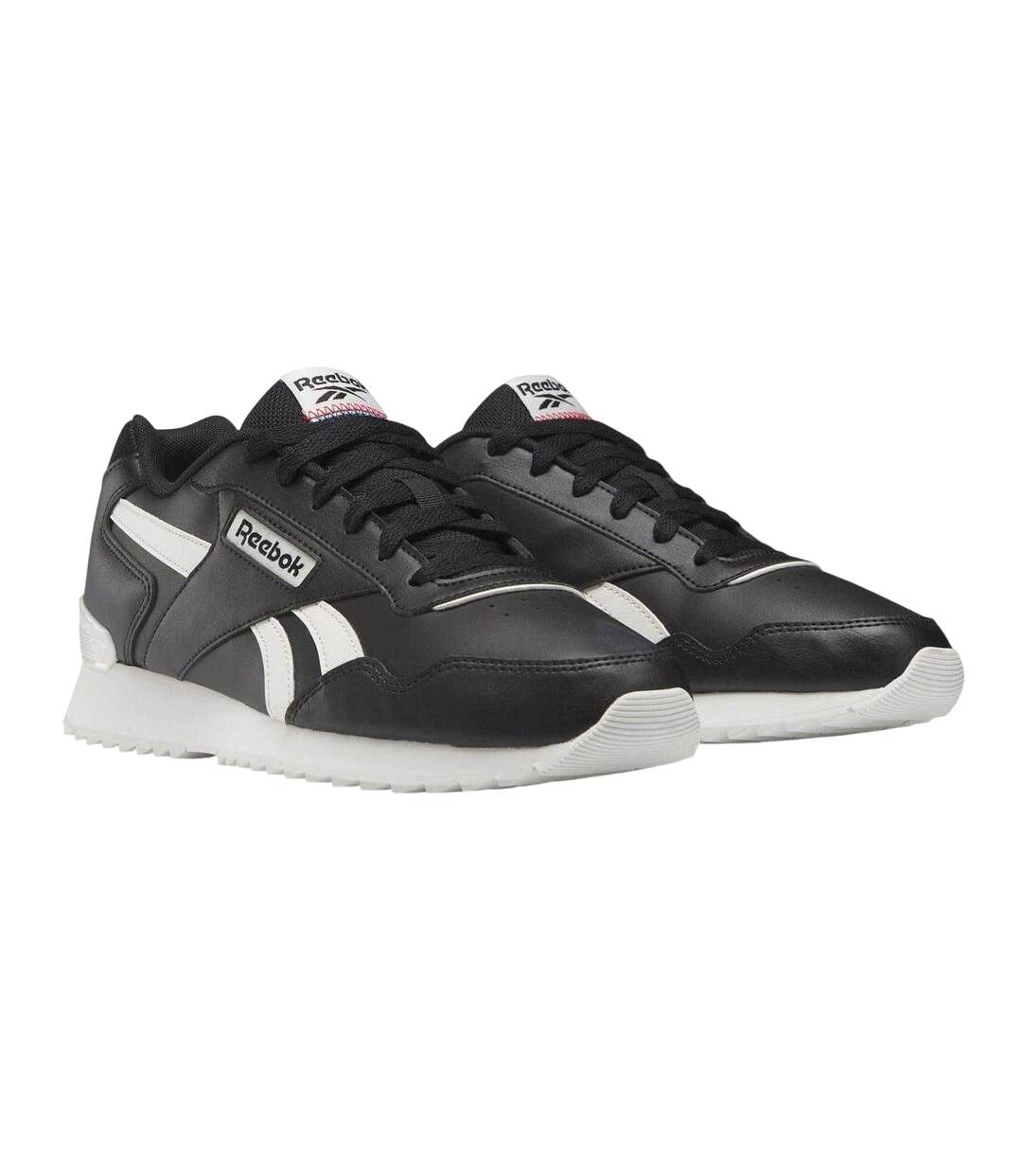 Mens Royal Glide Classic Trainers Black White Reebok-4
