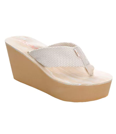 Sandales À Talons Compensés Diver Femme Crème Rocket Dog