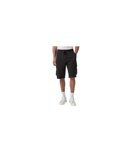 Short À Poches Motif/style Uni Homme Noir Boss
