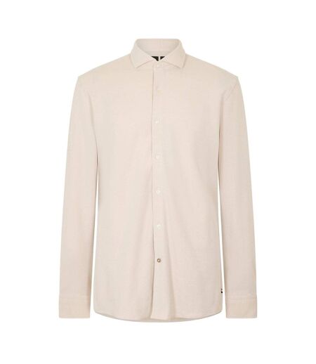 Chemise Hank Homme Beige Clair Boss