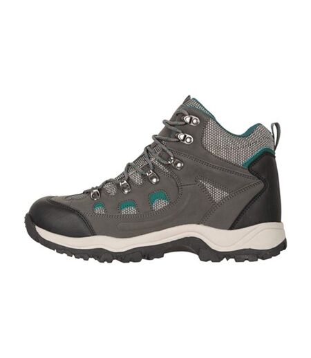 Womens/ladies Adventurer Waterproof Walking Boots Dark Grey Mountain Warehouse