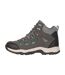 Womens/ladies Adventurer Waterproof Walking Boots Dark Grey Mountain Warehouse-3