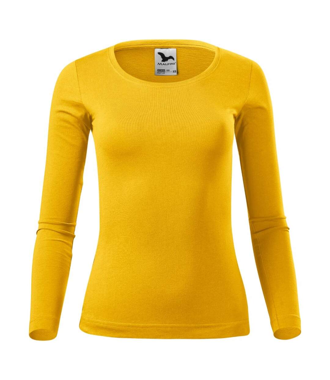 T-shirt Manches Longues Femme Jaune Malfini-1