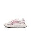 Baskets blanches/roses femme adidas ozmillen-1
