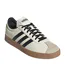Womens/ladies 3 Stripes Synthetic Trainers Off White Gum Adidas-4