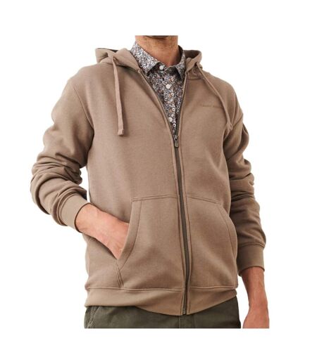 Sweat Zippée Marron Homme Teddy Smith Hoody - S