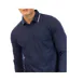 Polo Manches Longues Homme Bleu Marine Foncé Peter Werth-4