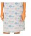 KL45400 Women's Summer Nightgown with Wide Straps