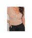 Top manches courtes lurex FEPALA - Dona X Lisa-3