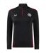 Haut D´entraînement Motif/style Aston Villa Fc Femme Noir Castore-1