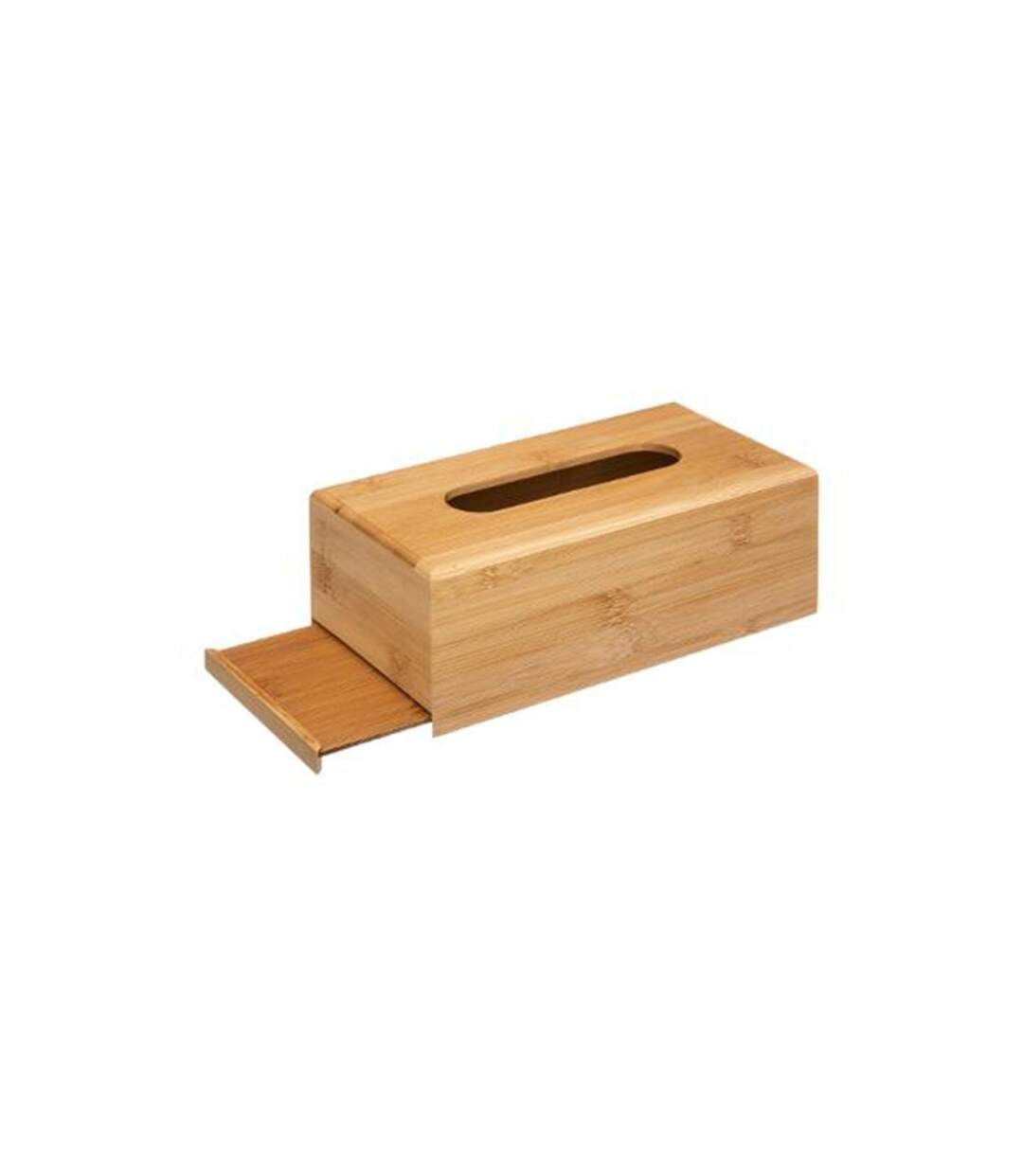 Boîte à Mouchoirs en Bambou Halo 25cm Naturel-2