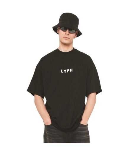 Unisex Adult Empty T-shirt Black LY