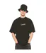 Unisex Adult Empty T-shirt Black LY-3