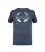 Mens Geometric Logo T-shirt Laurel Lonsdale-1