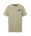 T-shirt Motif/style Coucher De Soleil Cline Homme Sable Doré Regatta-2