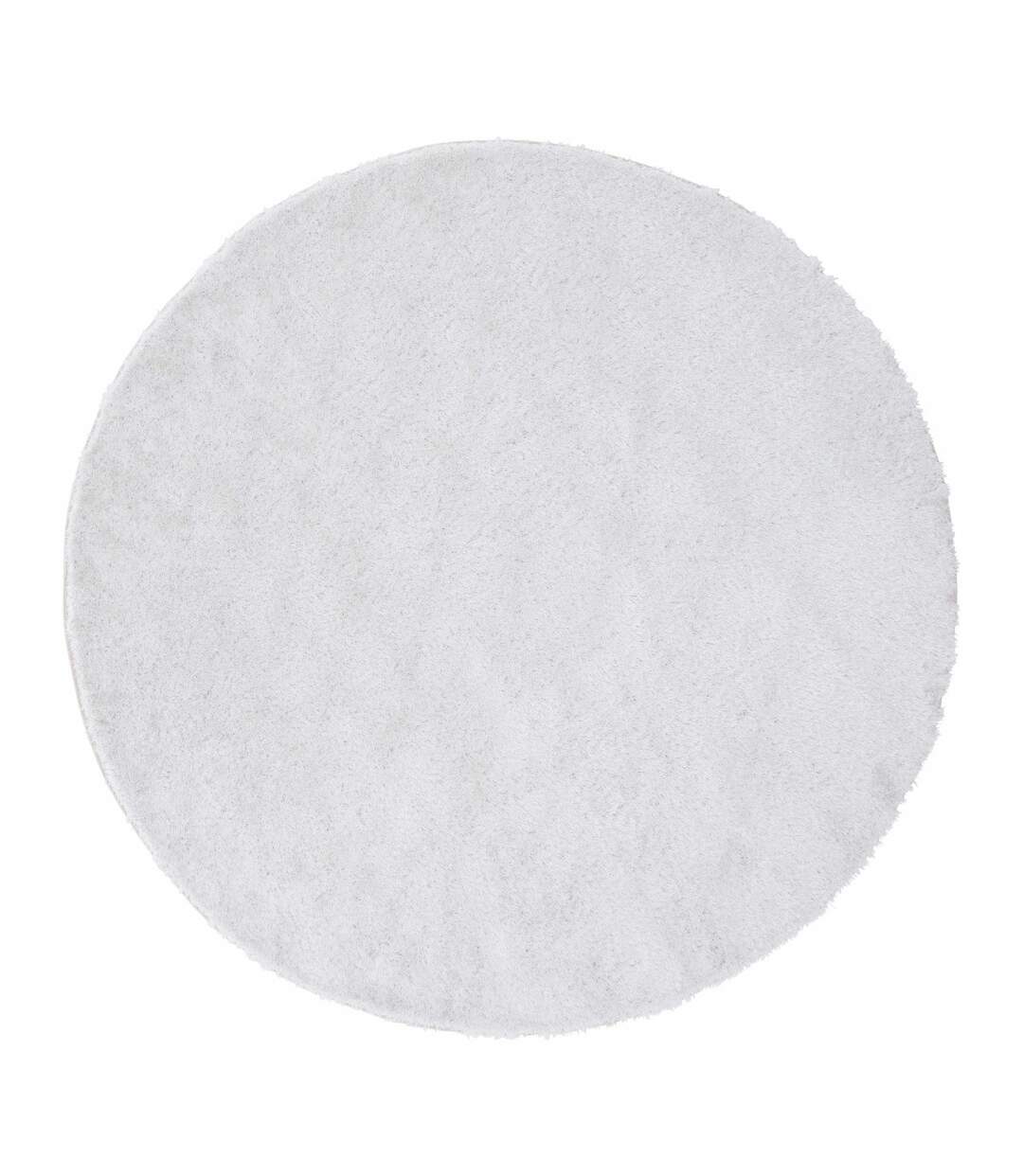 Tapis Rond Mattis 200cm  Blanc-1