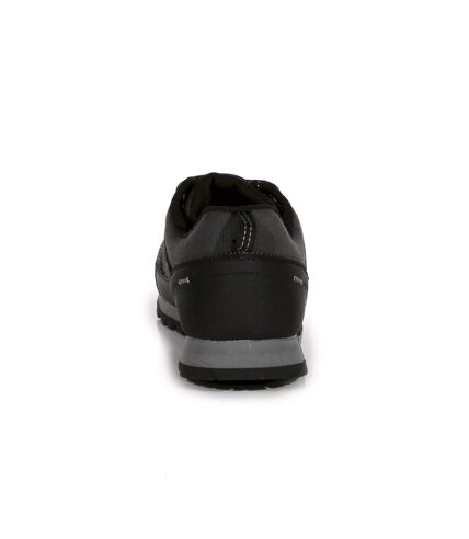 Regatta Mens Blackthorn Evo Walking Shoes (Black/Dark Steel) - UTRG8428