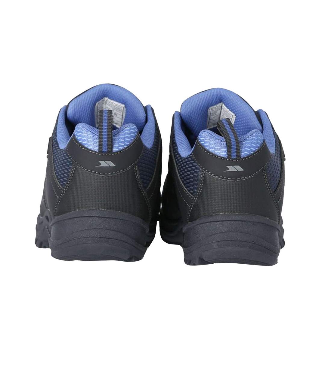 Womens/ladies Mitzi Low Cut Hiking Shoes Charcoal Grey Trespass-2