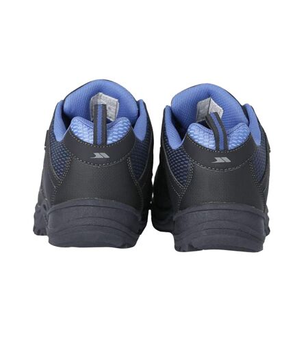Womens/ladies Mitzi Low Cut Hiking Shoes Charcoal Grey Trespass