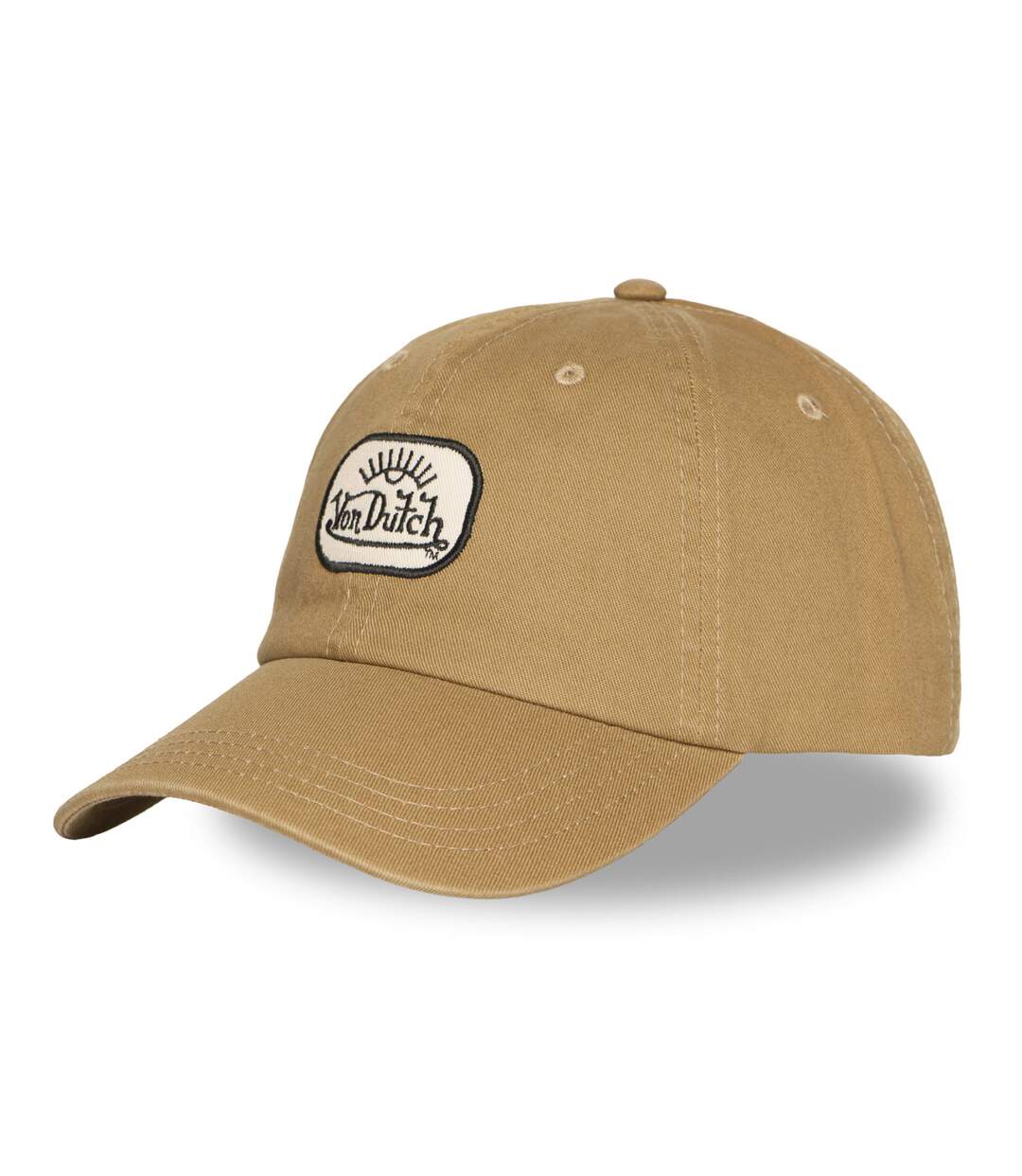Casquette dad cap avec écusson brodé Log Vondutch-1