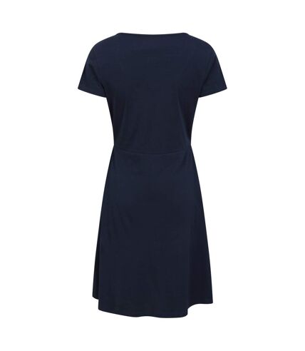 Mountain Warehouse Womens/Ladies Essentials Lora Plain Skater Dress (Dark Blue) - UTMW2391