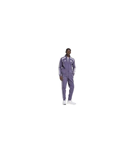 Pantalon De Survêtement Motif/style Manchester United Fc Homme Violet Adidas