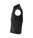 Mens Customised Pile Zipped Gilet Black Mascot-2