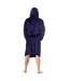Robe De Chambre Motif/style Tête De Requin Homme Bleu Marine Keanu-3