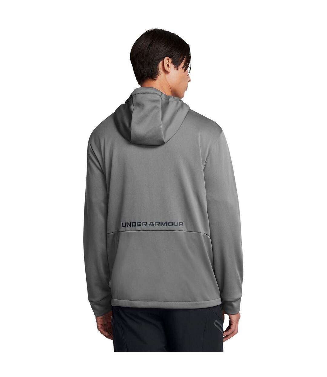 Mens Raglan Hooded Jacket Grey Under Armour-4