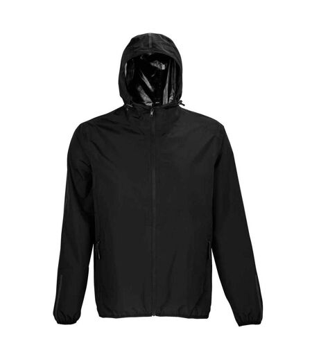 NEOBLU Unisex Adult Andrea Waterproof Jacket (Deep Black)