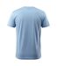 Mens Crossover Calais T-shirt Light Blue Mascot-2