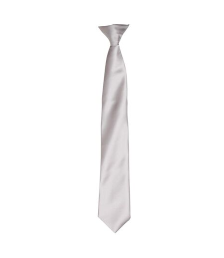 Premier Colours Mens Satin Clip Tie (Sunflower) (One size) - UTRW4407
