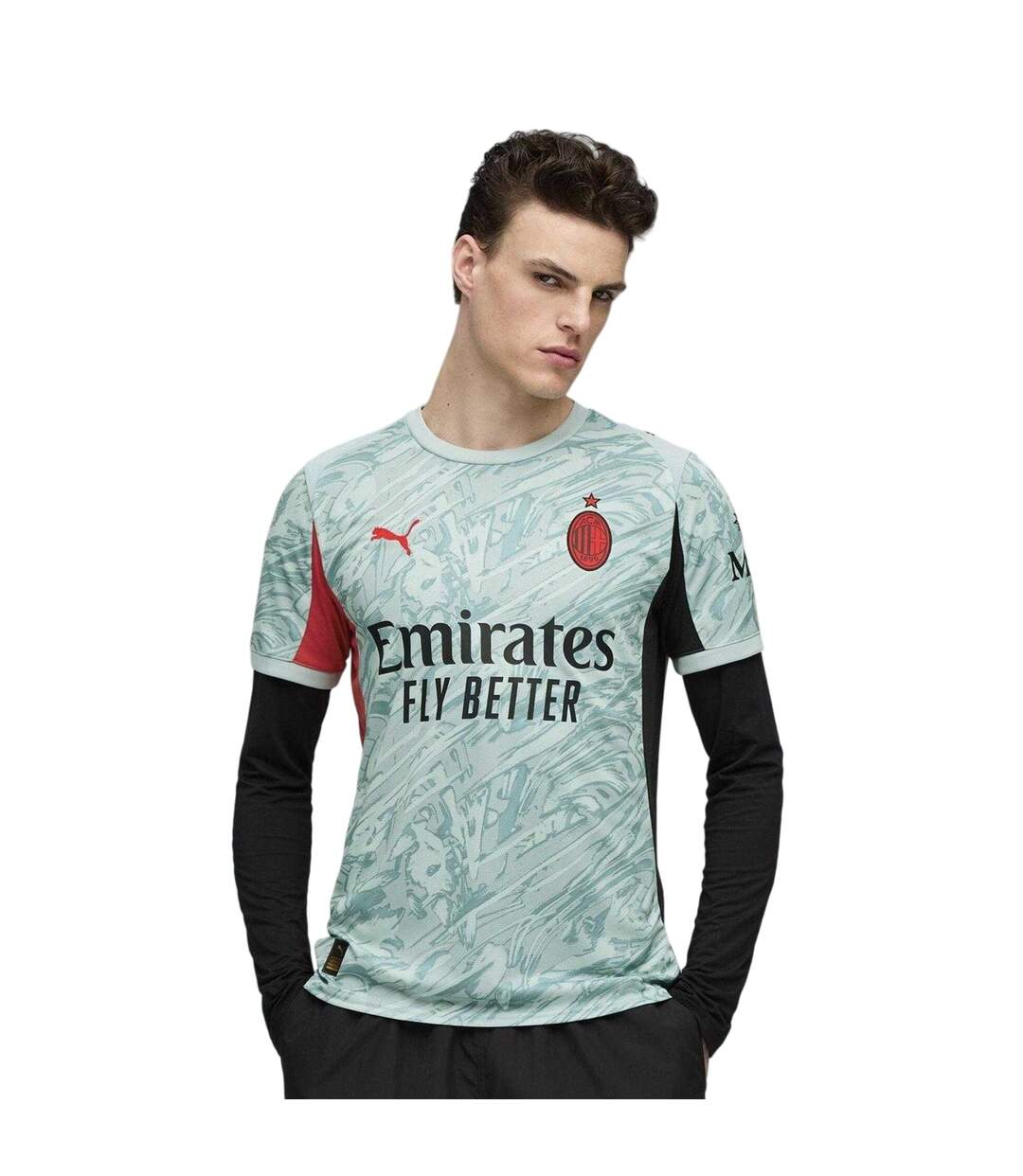 Mens 25/26 Ac Milan Goalkeeper Jersey Mint Green Puma-1