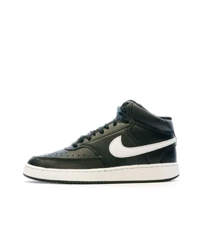 Baskets noir homme nike court vision mid
